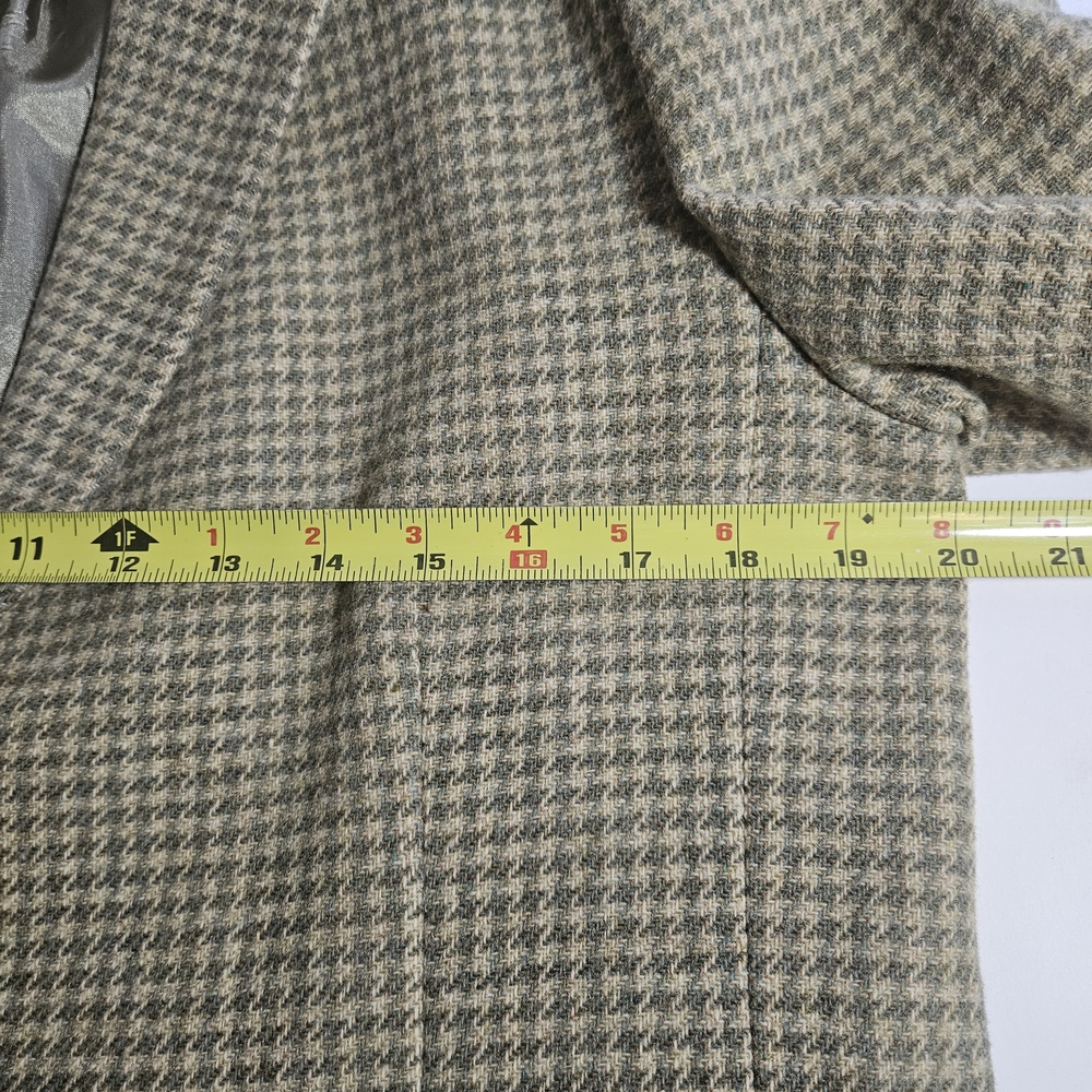 Pendleton Vintage Womans Medium Olive Houndstooth… - image 4